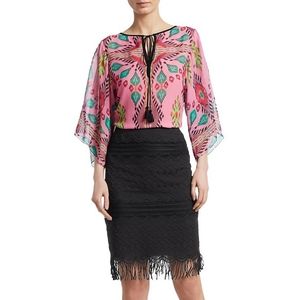 Nanette Lepore 100% Silk Mayaguna Top! New w Tags